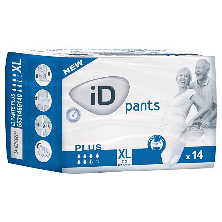 ID Pants XL Plus 14 pièces | Maintien