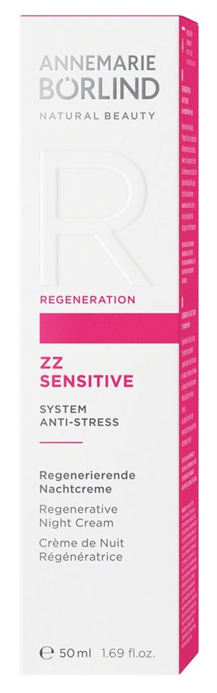 BORLIND ZZ SENSITIVE Crème Nuit Régénérante 50ml | Réparation