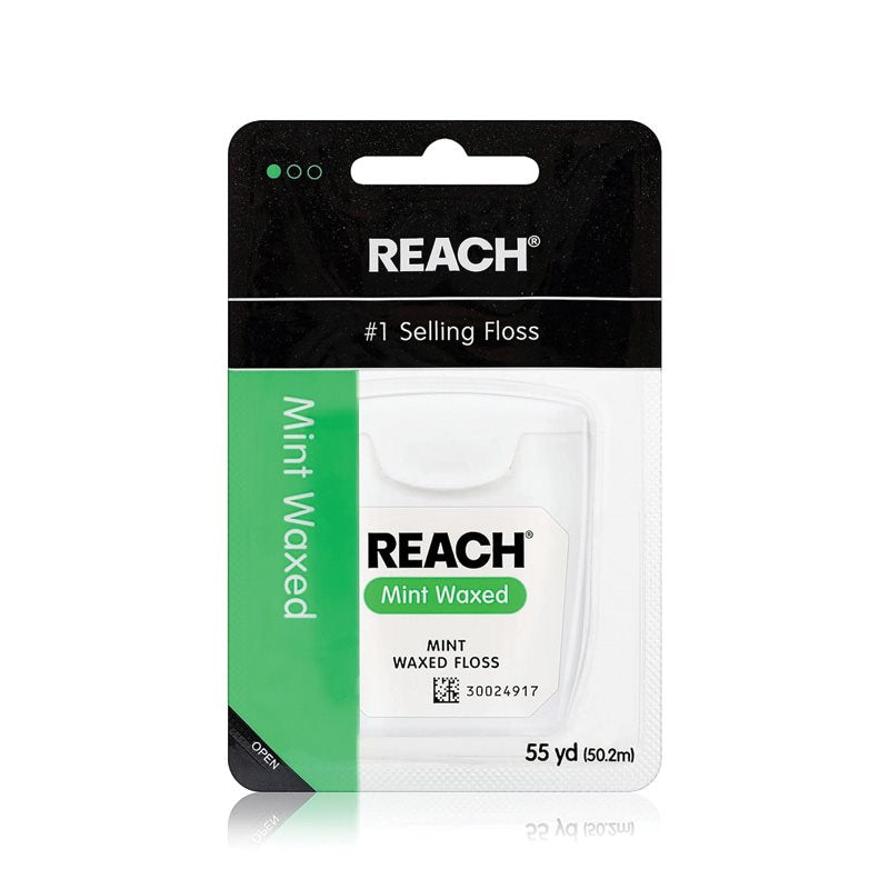 REACH Fil dentaire menthe ciré | Fraîcheur