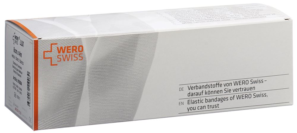 WERO SWISS Lux Bande Fixation 4mx8cm | 20 pièces