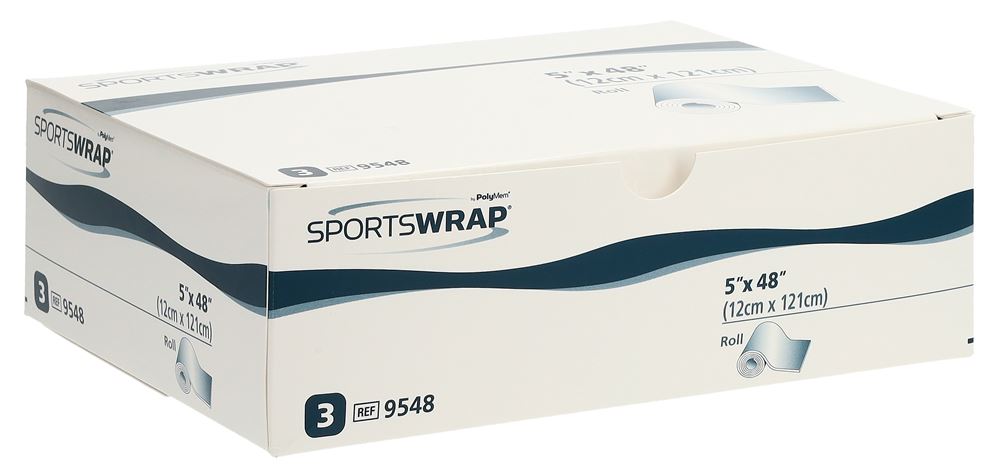 POLYMEM SportsWrap Rouleau 12x121cm | 3 pièces