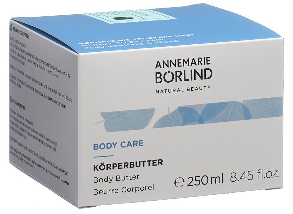 BORLIND BODY CARE Beurre Corps | Réconfort &amp; Souplesse 250ml