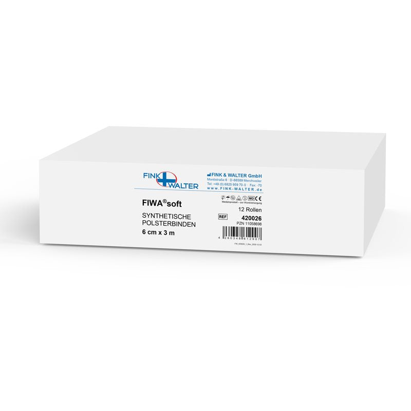 FIWA Soft Unterziehbinden 6cmx3m 12 Pièces | Protection