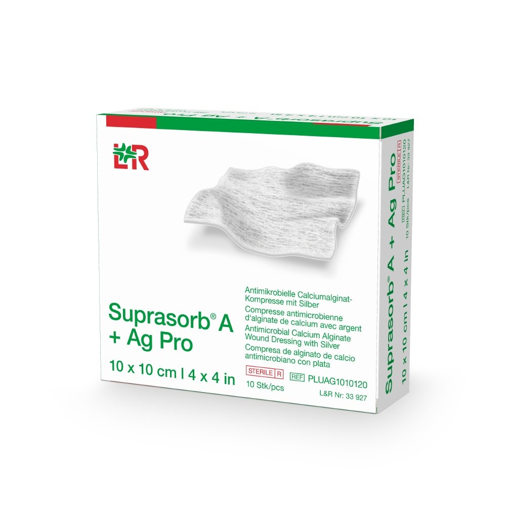 SUPRASORB A+Ag Pro Pansement 5x5cm 10 pièces | Guérison