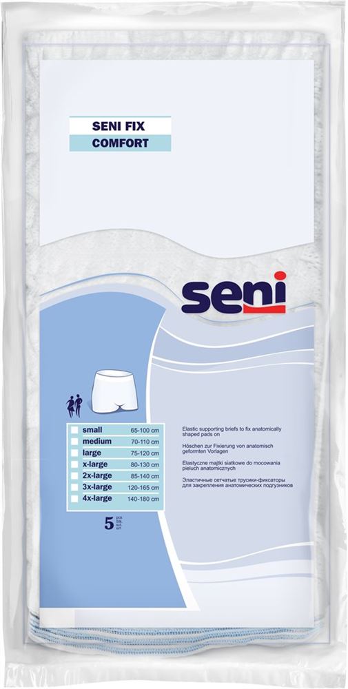 SENI Fix Comfort Netzhosen XXXXL 5 pièces | Fixation