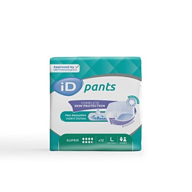 ID Pants L Super Btl 12 pièces | Maintien