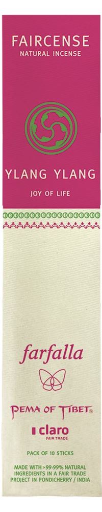 FAIRCENSE Bâton Encens Ylang Yl/Joy Life 10 pièces | Joie