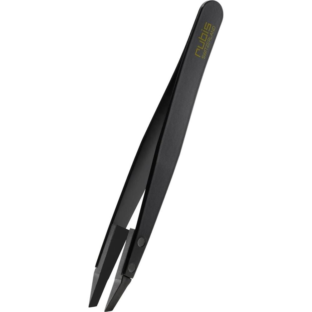 RUBIS Pinzette Techno Polymer schräg Noir | Style