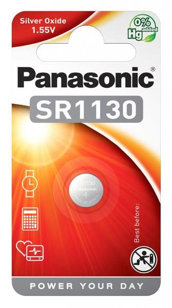 PANASONIC Piles SR1130/V390/SR54 Blister | Énergie