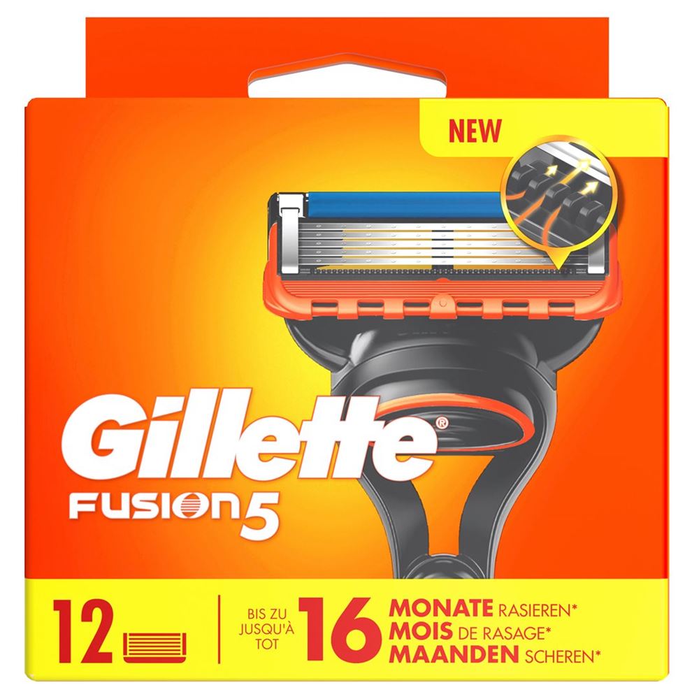GILLETTE Fusion5 Lames Rasoir 12 pièces | Précision