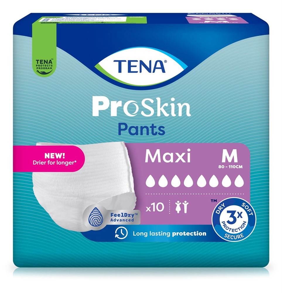 TENA Pants Maxi M Culotte | Absorption Maximale