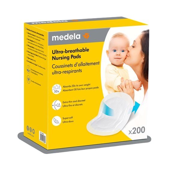 MEDELA Coussinets Allaitement 200 pièces | Absorption