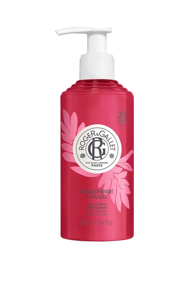 ROGER GALLET Gingembre Rouge Lait Corps 250ml | Hydratation