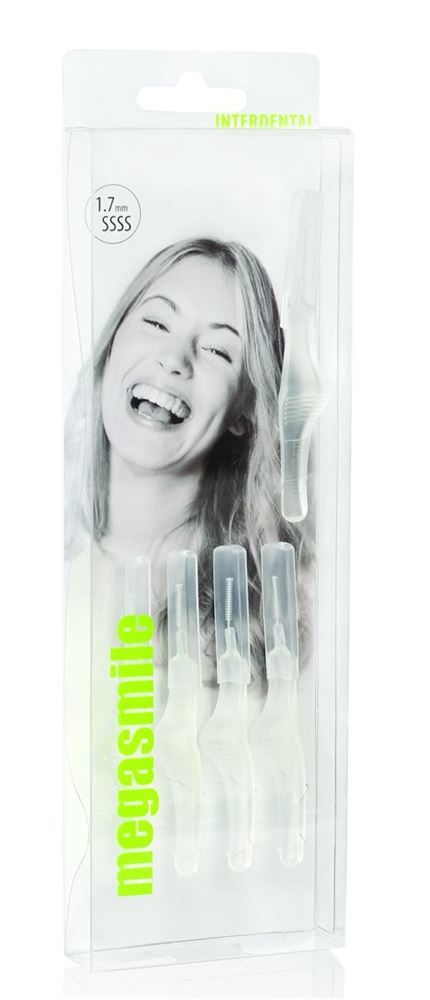 MEGASMILE Interdental SSSS 1.7mm 5 pièces | Nettoyage