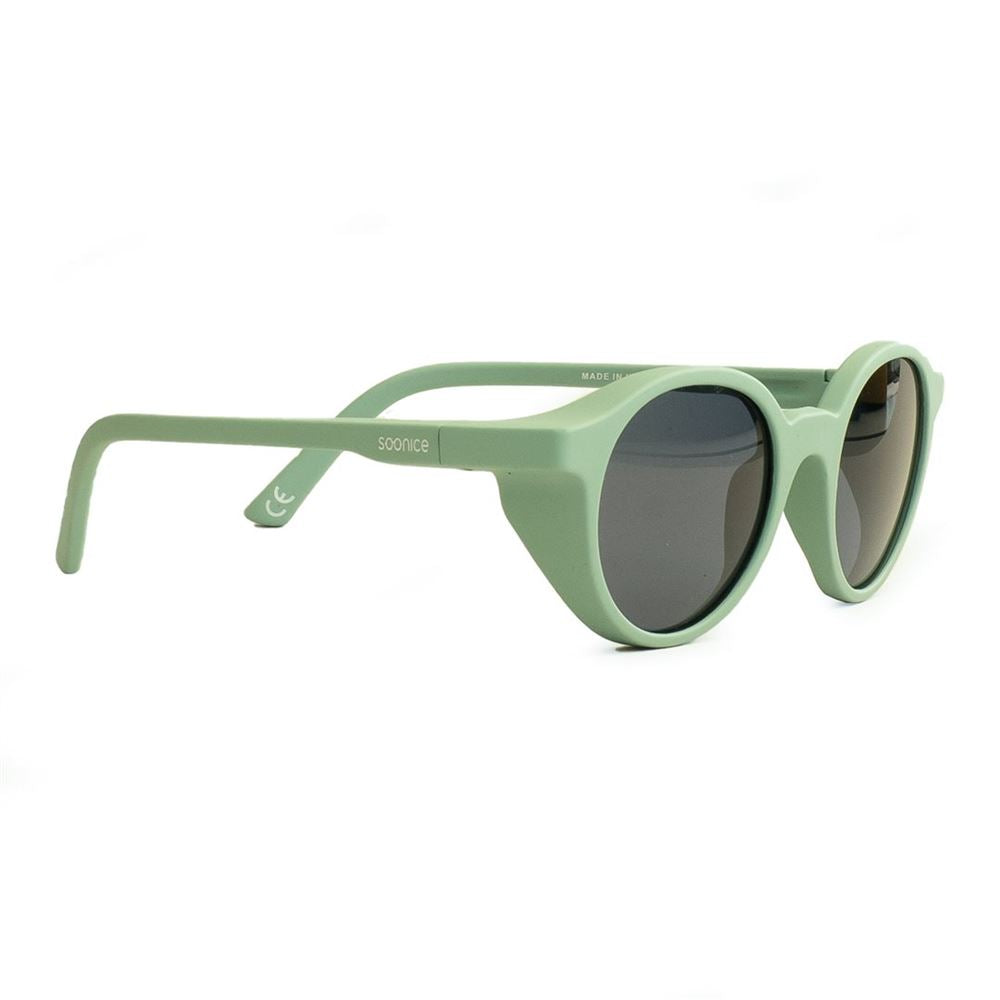 SOONICE Lunettes de Soleil Kids Vert 3-9 ans | Protection UV