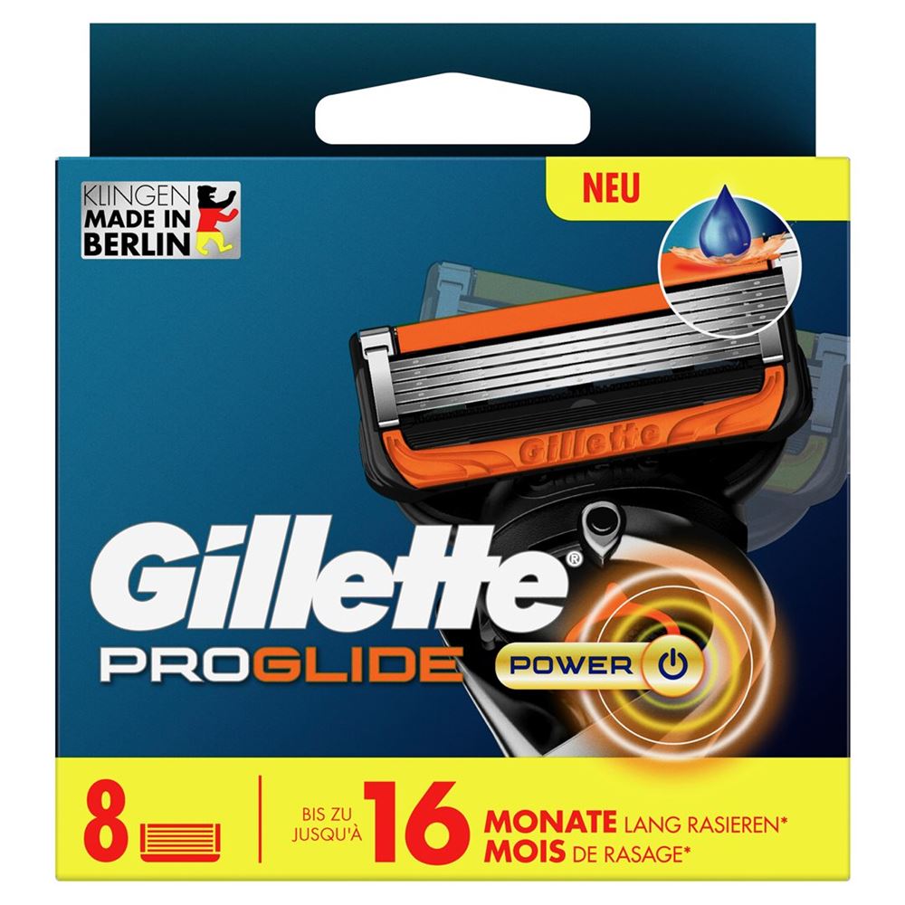 GILLETTE ProGlide Power Lames Rasoir 8 pièces | Puissance