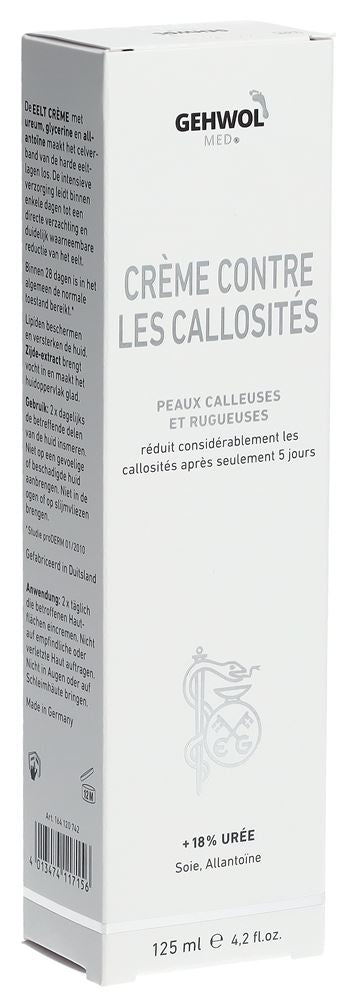 GEHWOL MED Crème Cors 125ml | Adoucit la Peau