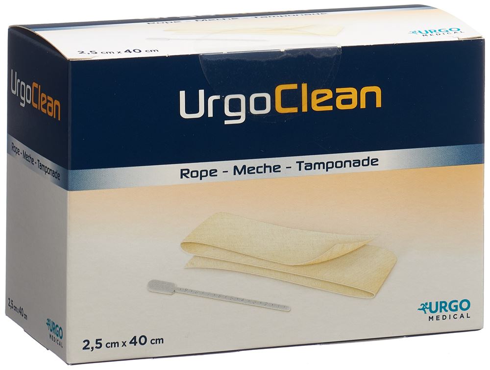 URGOCLEAN Tamponnade 2.5x40cm 5 pièces | Drainage