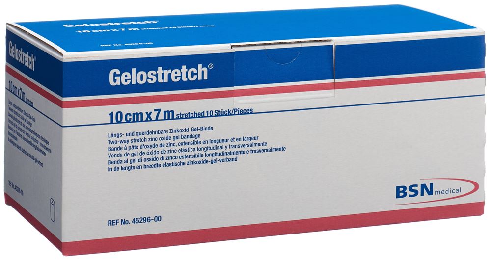 GELOSTRETCH Zinkgelbinde Bande Gel Zinc | 10 pièces