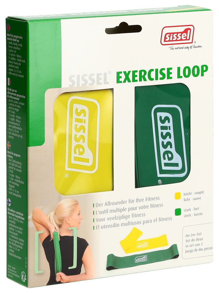 SISSEL Exercise Loop Set Bande Élastique | Fitness