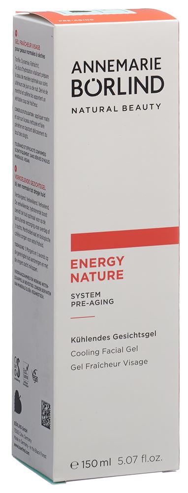 BORLIND ENERGYNATURE Gel Visage Rafraîchissant 150ml | Fraîcheur