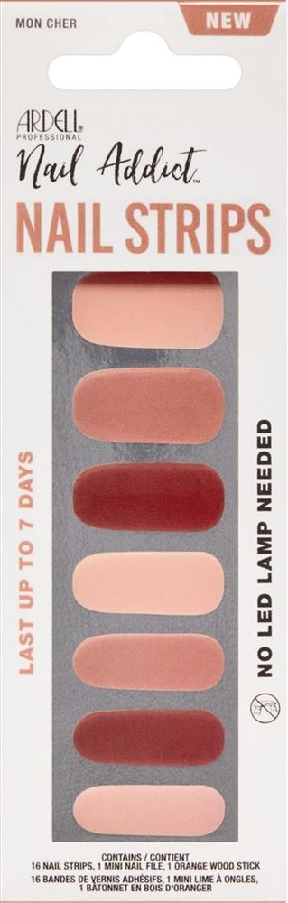 ARDELL Nail Addict Mon Cher Strips 16 pièces | Élégant