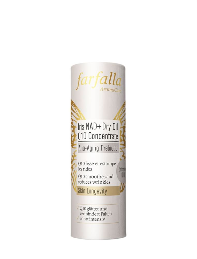 FARFALLA NAD+ Huile Sèche Concentrée Q10 15ml | Régénérante