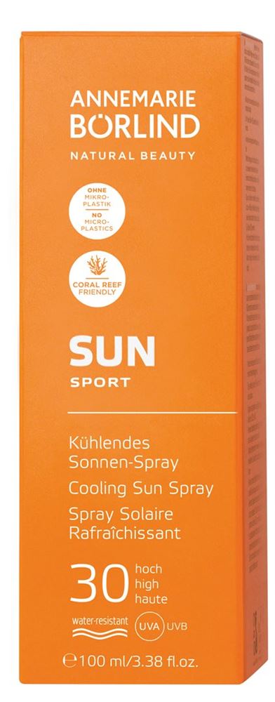 BÖRLIND Suncare Sport Spray SPF30 100ml | Fraîcheur