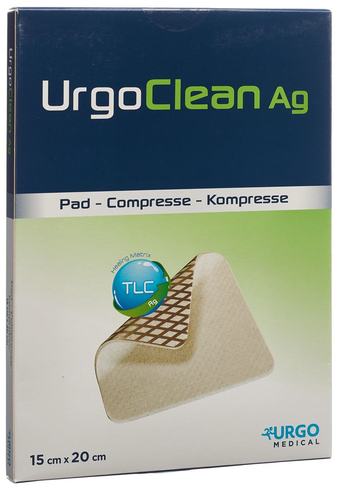 URGOCLEAN Ag Pansement 15x20cm 5 pièces | Soin