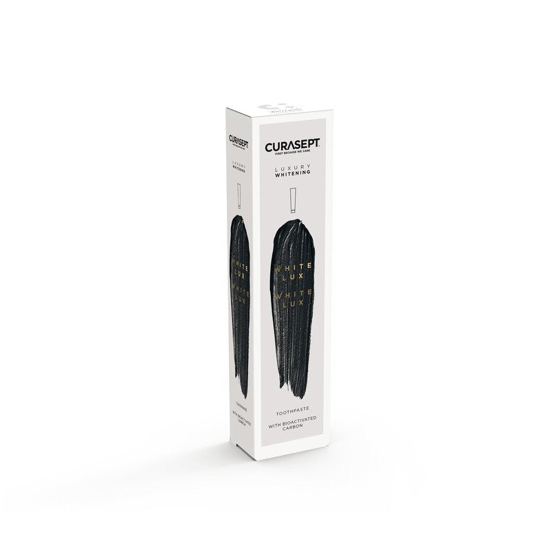 CURASEPT WHITE LUXURY Dentifrice Blanchissant 75ml+Brosse | Éclat