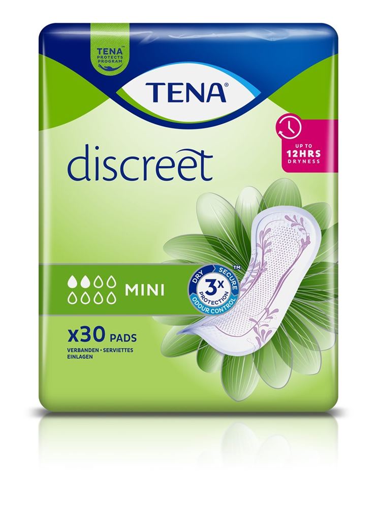 TENA discreet Mini Protections 30 pièces | Discrétion