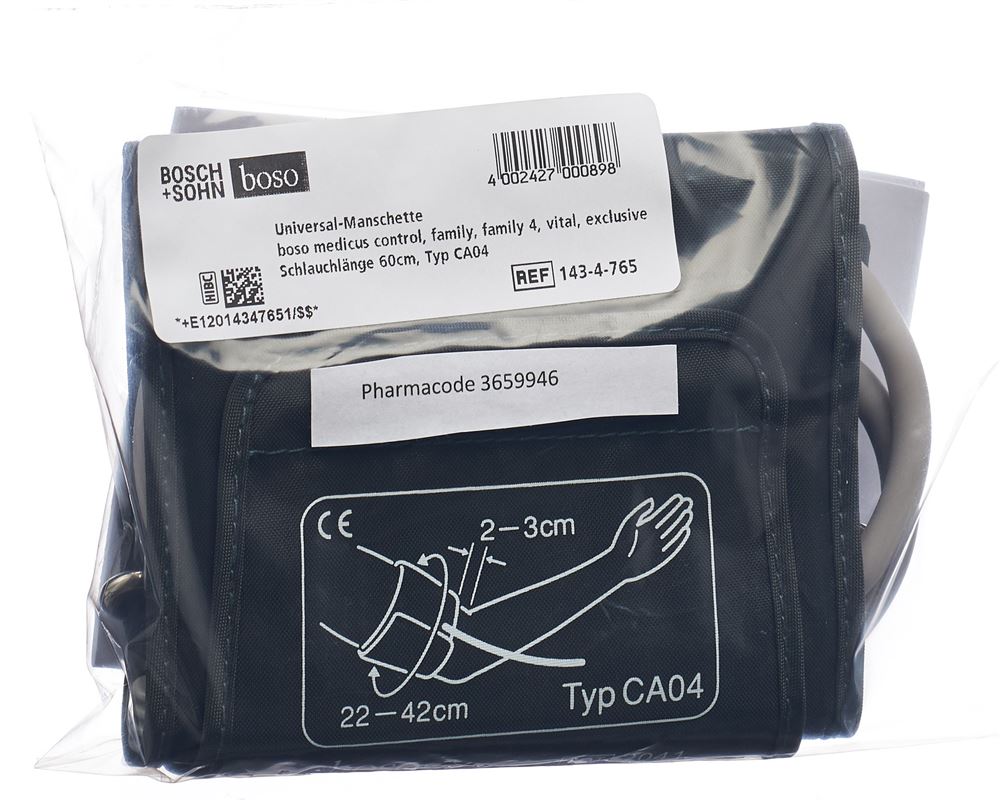 BOSO Manchette avec Connecteur 22-42cm | Bras