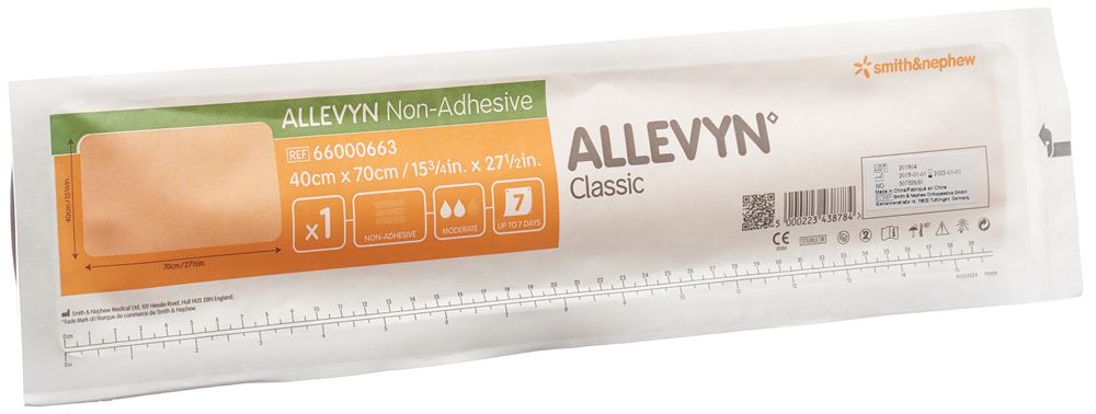 ALLEVYN NON-ADH Pansement 40x70cm | 2 pièces