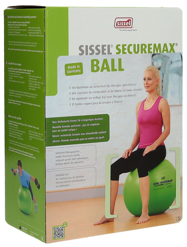 SISSEL Securemax Ball 45cm Ballon Bleu-Lila | Équilibre
