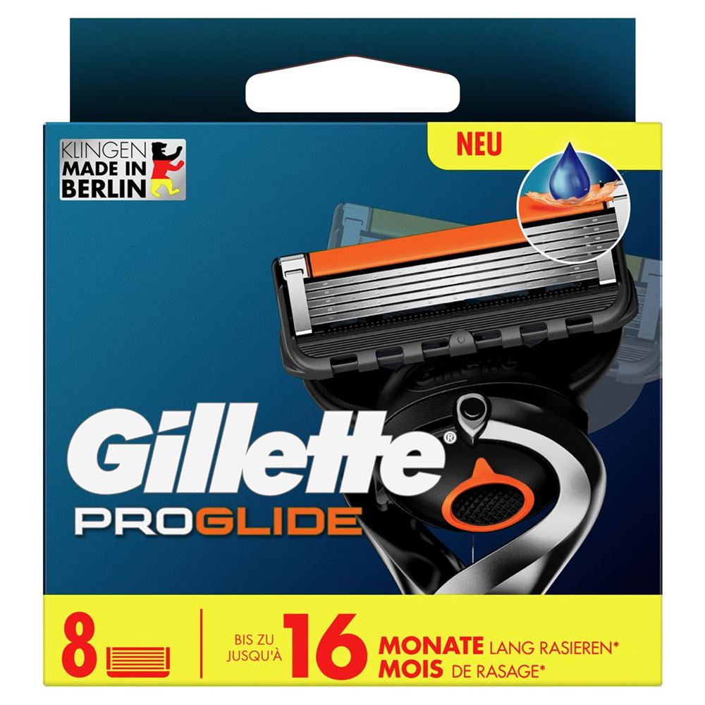 GILLETTE ProGlide Lames Rasoir 8 pièces | Fluidité