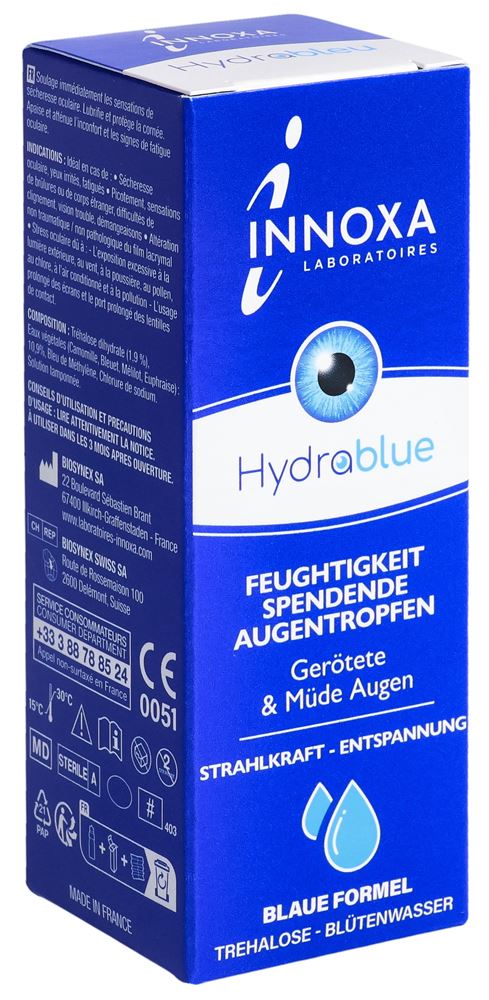 INNOXA Gouttes oculaires hydra ble 10ml | Confort