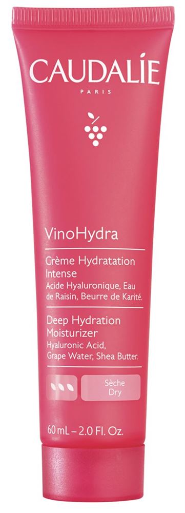 CAUDALIE VINOHYDRA Crème Hydratation Intense 60ml | Confort &amp; hydratation 24h