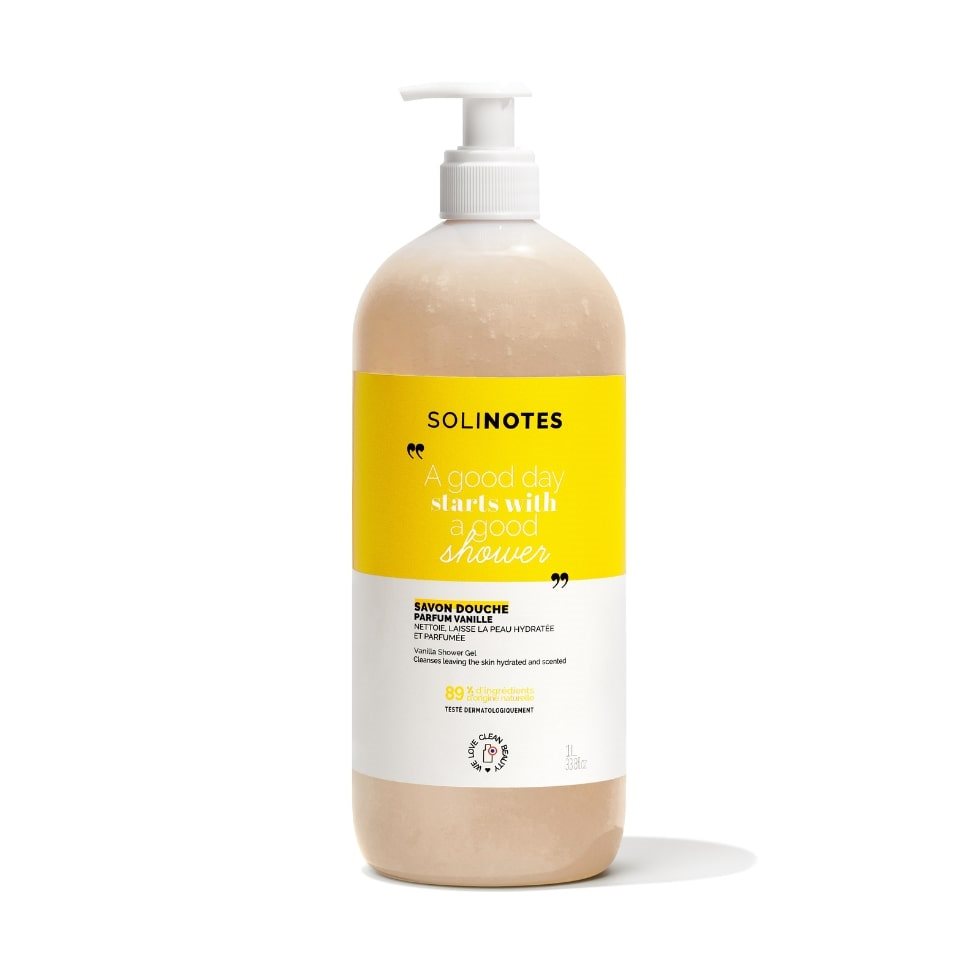 SOLINOTES Crème Douche Vanille 1000ml | Douceur