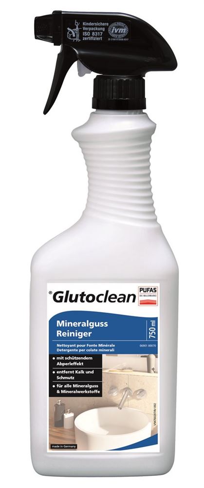 GLUTOCLEAN Nettoyant Mineralguss 750ml | Spécifique