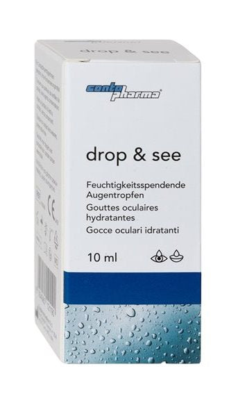 CONTOPHARMA Sol. conf. drop&amp;see 10ml | Yeux