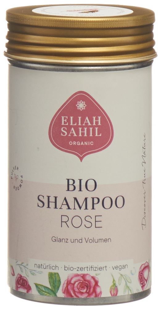 ELIAH SAHIL Shampooing Rose Poudre Brillance 100g | Volume