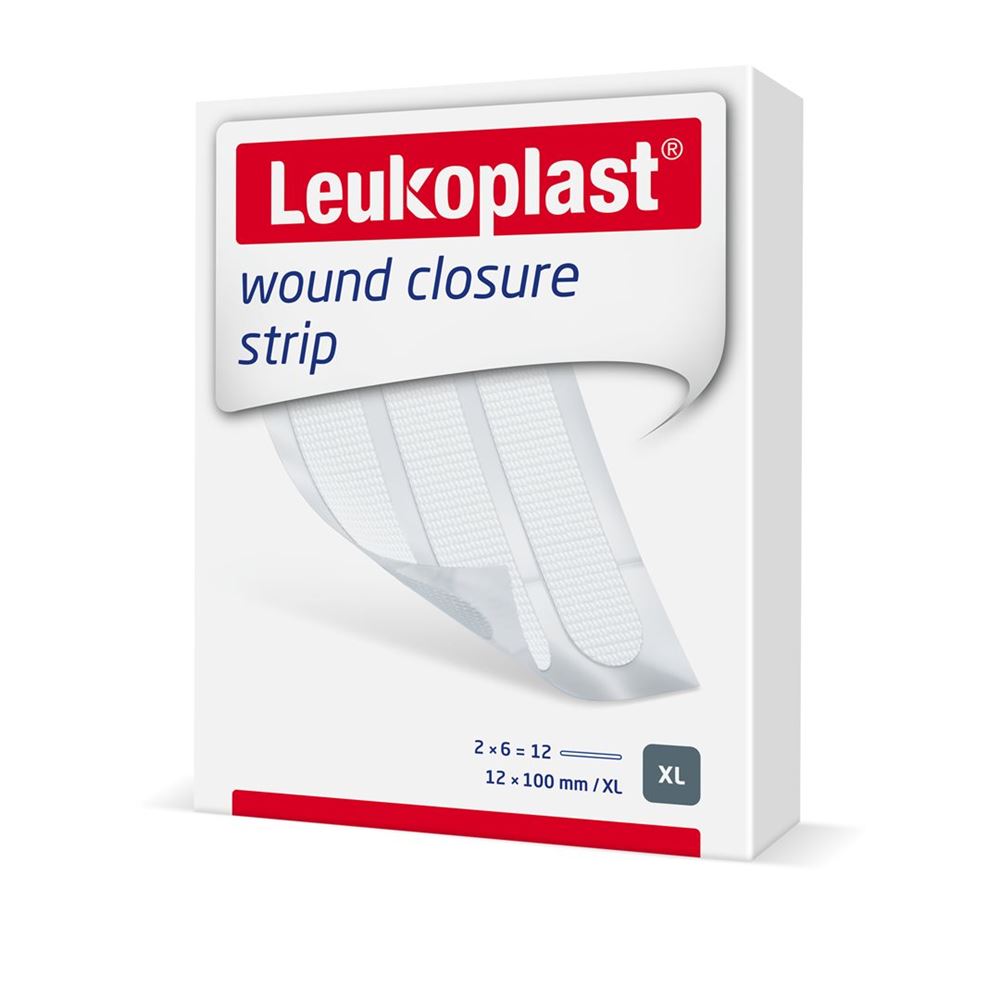 LEUKOPLAST Wound Clos Strip 12x100mm | 12 pièces