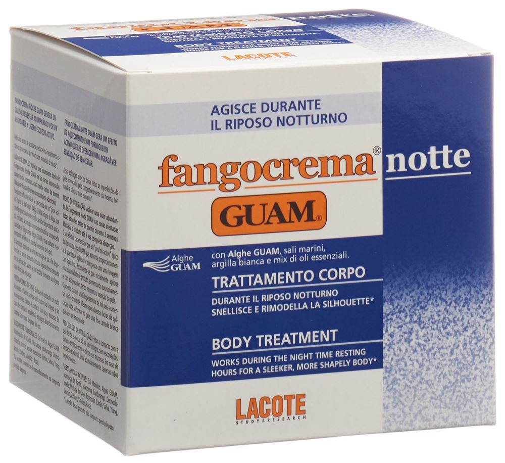 GUAM Fangocrème Nuit 500ml | Soin Nuit