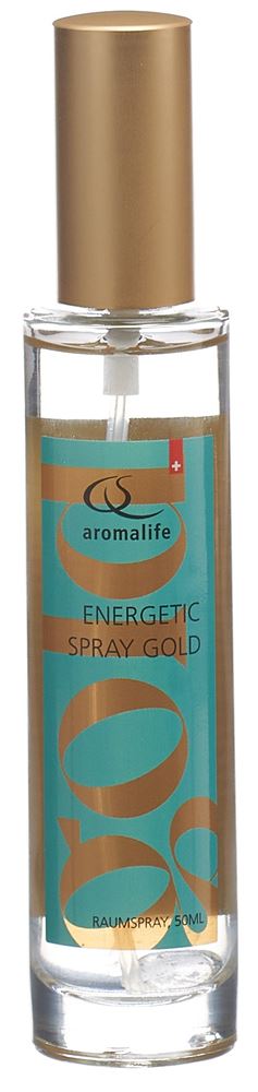 AROMALIFE Energetic Spray Gold 50ml | Vitalité