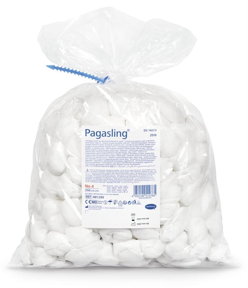 PAGASLING Compresse Gaze Gr4 4x250 pièces | Soin