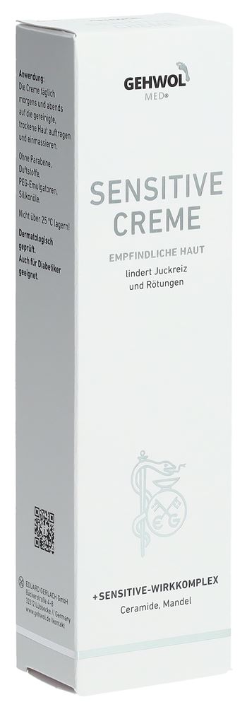 GEHWOL MED Sensitive Creme Crème 125ml | Peaux sensibles
