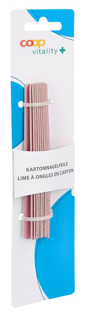 COOP VITALITY Lime Ongles Carton 12cm | 10 pièces