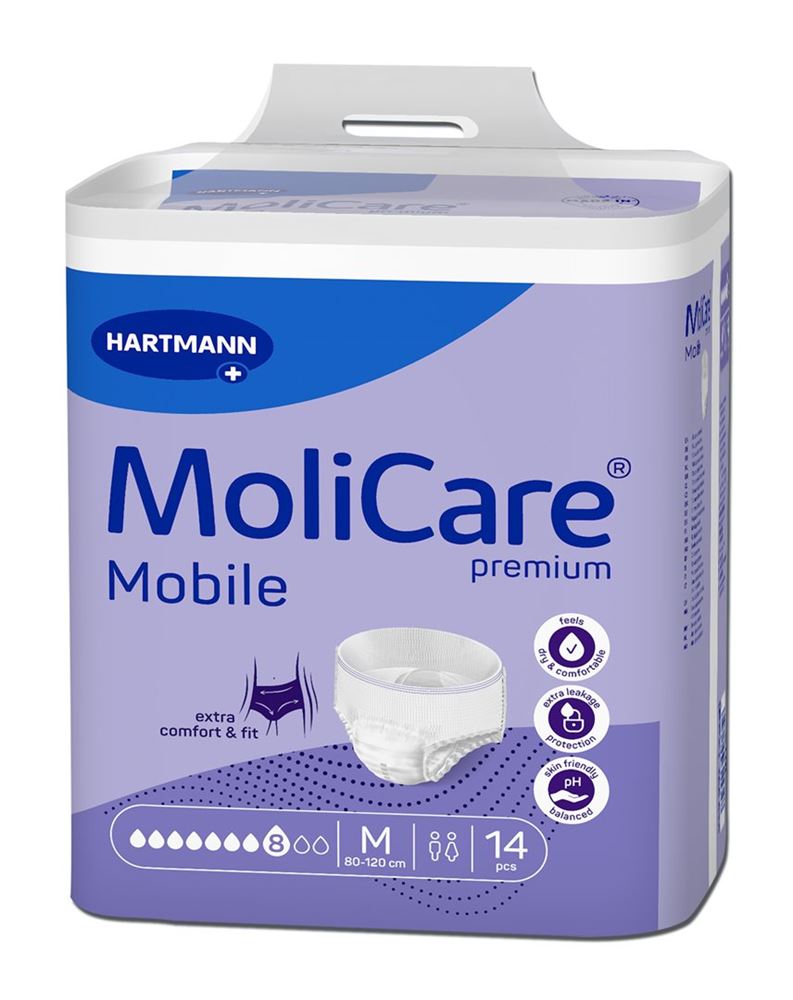 MOLICARE Mobile 8 M Protection 14 pièces | Confort