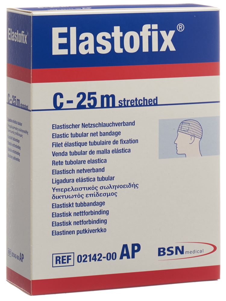 ELASTOFIX Filet Tubulaire C 25m Thorax Tête | Fixation Pansement