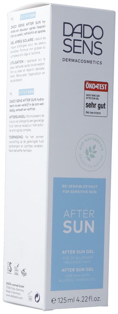 DADO SENS Sun Gel Après-Soleil 125ml | Apaisant